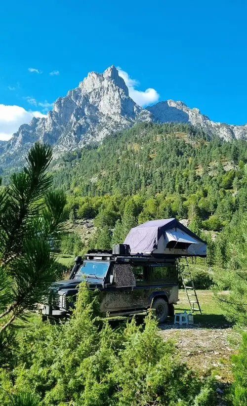 Vier weken door Albanië met de Teide 160